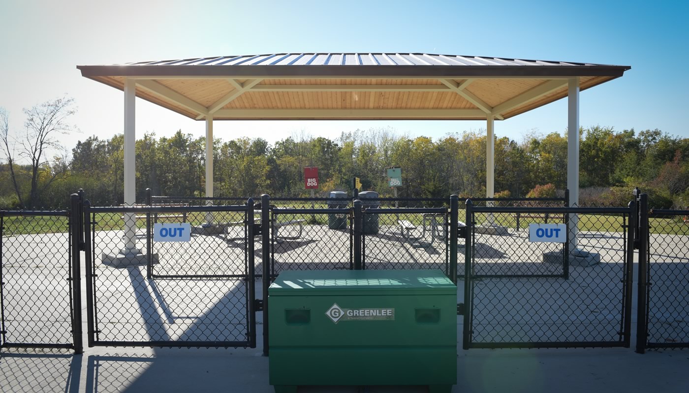 Bremen Grove Off-Leash Dog Area entrance