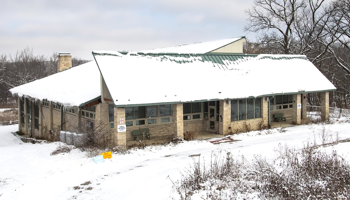 Sagawau Environmental Learning Center building in Lemont