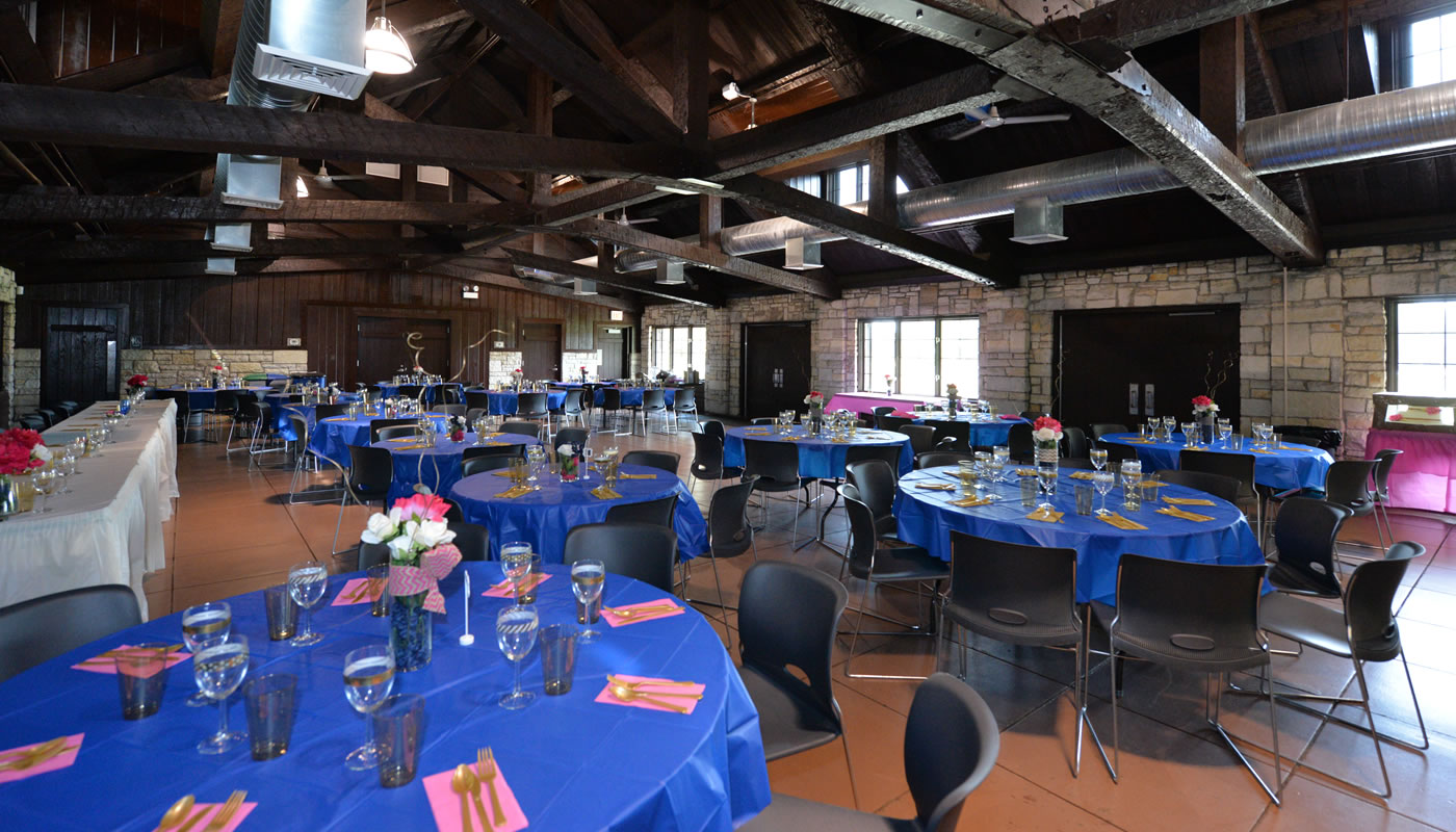 inside the Dan Ryan Pavilion