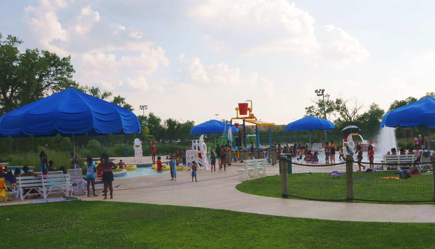 pool area at Green Lake Family Aquatic Center