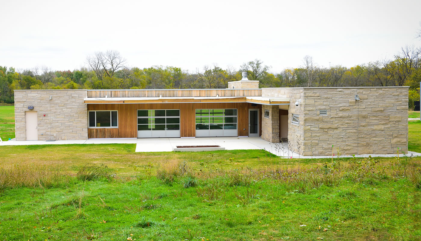 Swallow Cliff Pavilion building