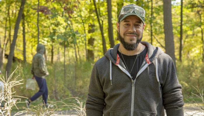 Esteban Montalvo at Forest Glen Woods