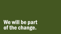 graphic: we will be part of the change