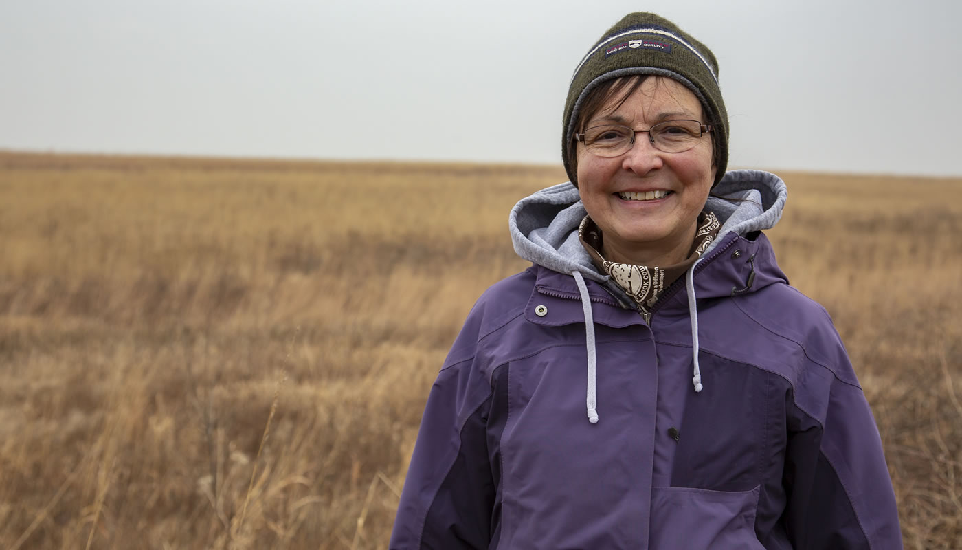 Barbara Carberry at Orland Grassland