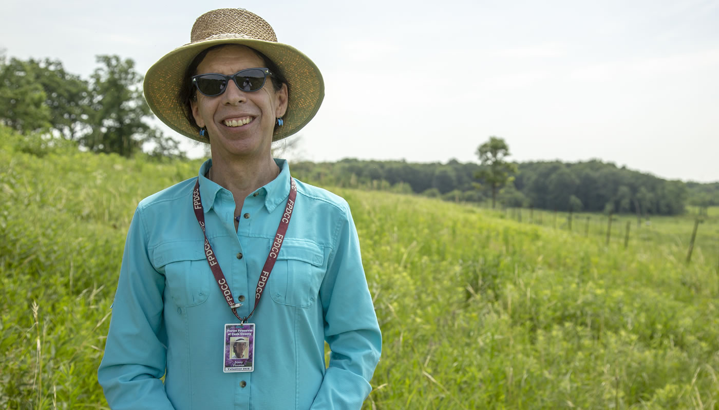 Jenny Flexman at Shoe Factory Road Prairie Nature Preserve