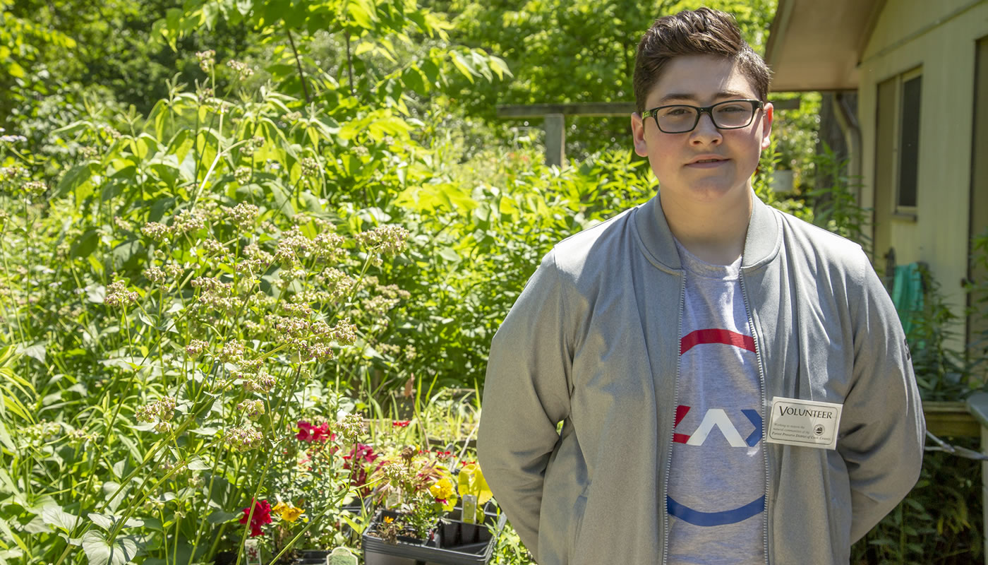 Joey Cozzi at River Trail Nature Center