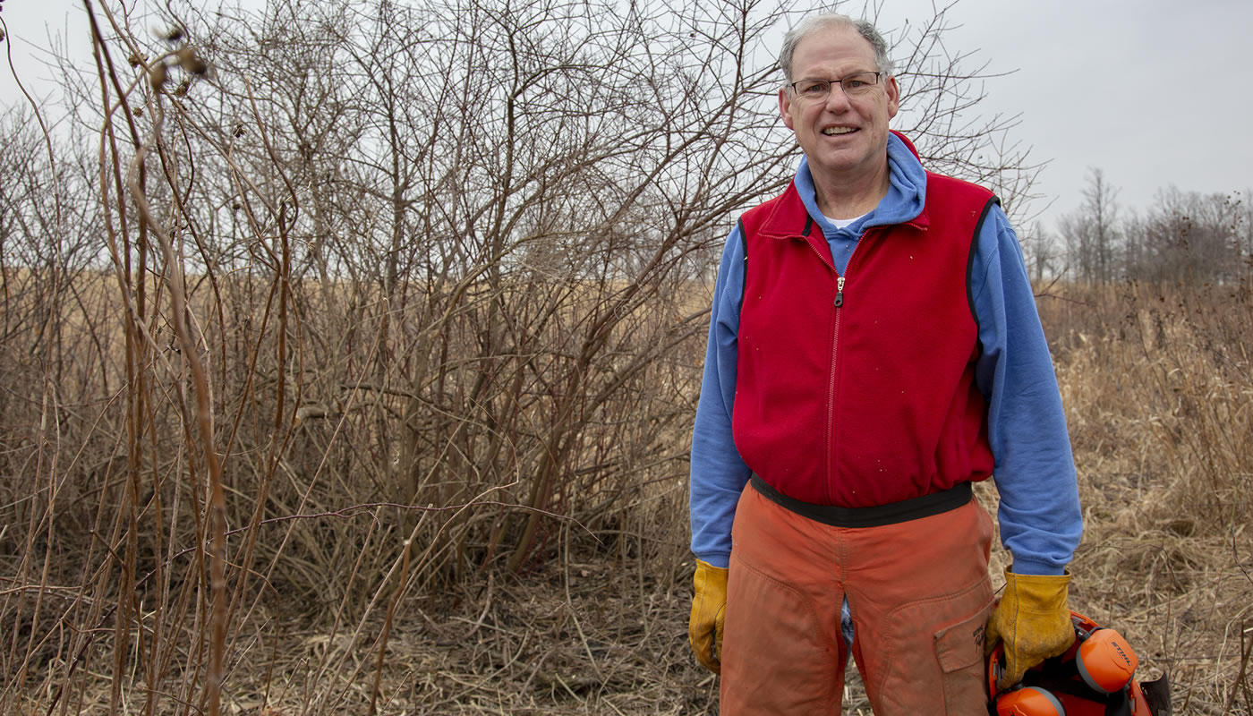 Jim Carberry at Orland Grassland