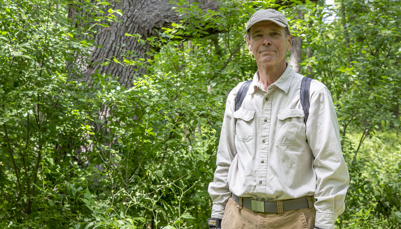 George Westlund at the Somme Preserves