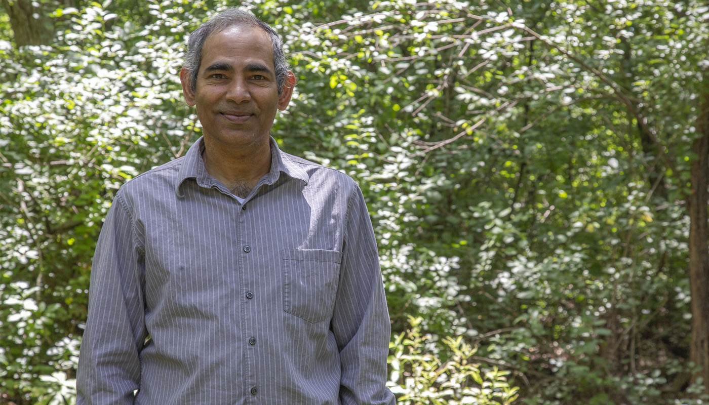 Sai Ramakrishna in the Forest Preserves of Cook County.
