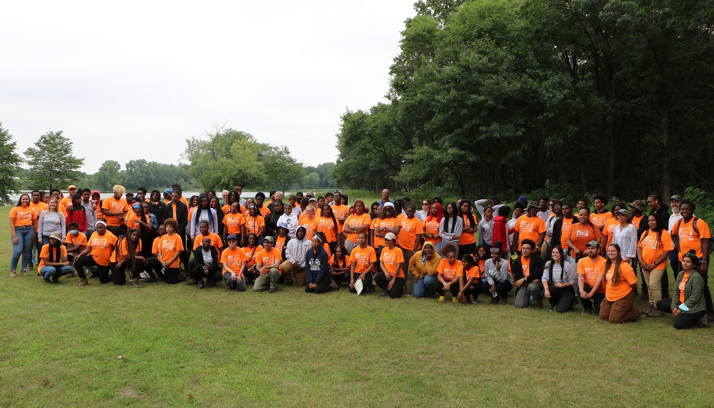 Nearly 100 youth graduated from the 2022 Forest Preserve Experience program