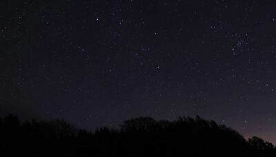 Night sky showcasing a wide array of stars.