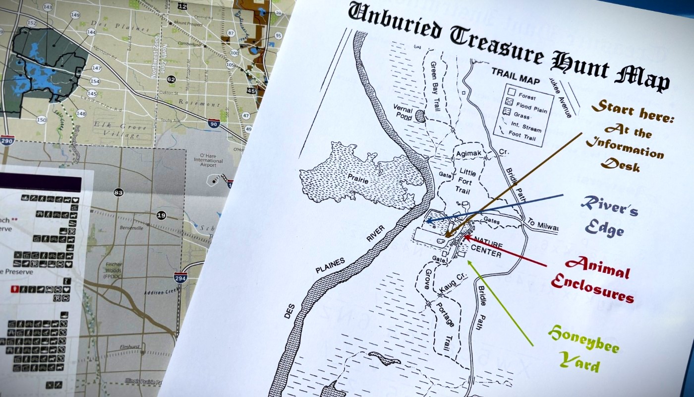 A treasure map.