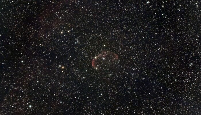 Astrology photograph highlighting the night sky filled with stars.